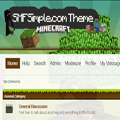 SMFSimple.com Theme Skin Minecraft